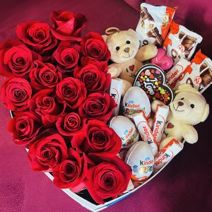 Aranjament floral Kinder love