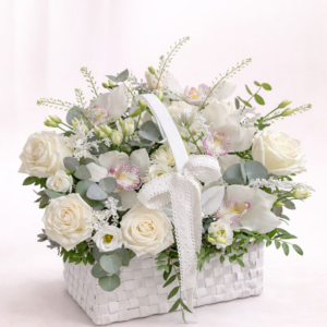 White Grace Basket